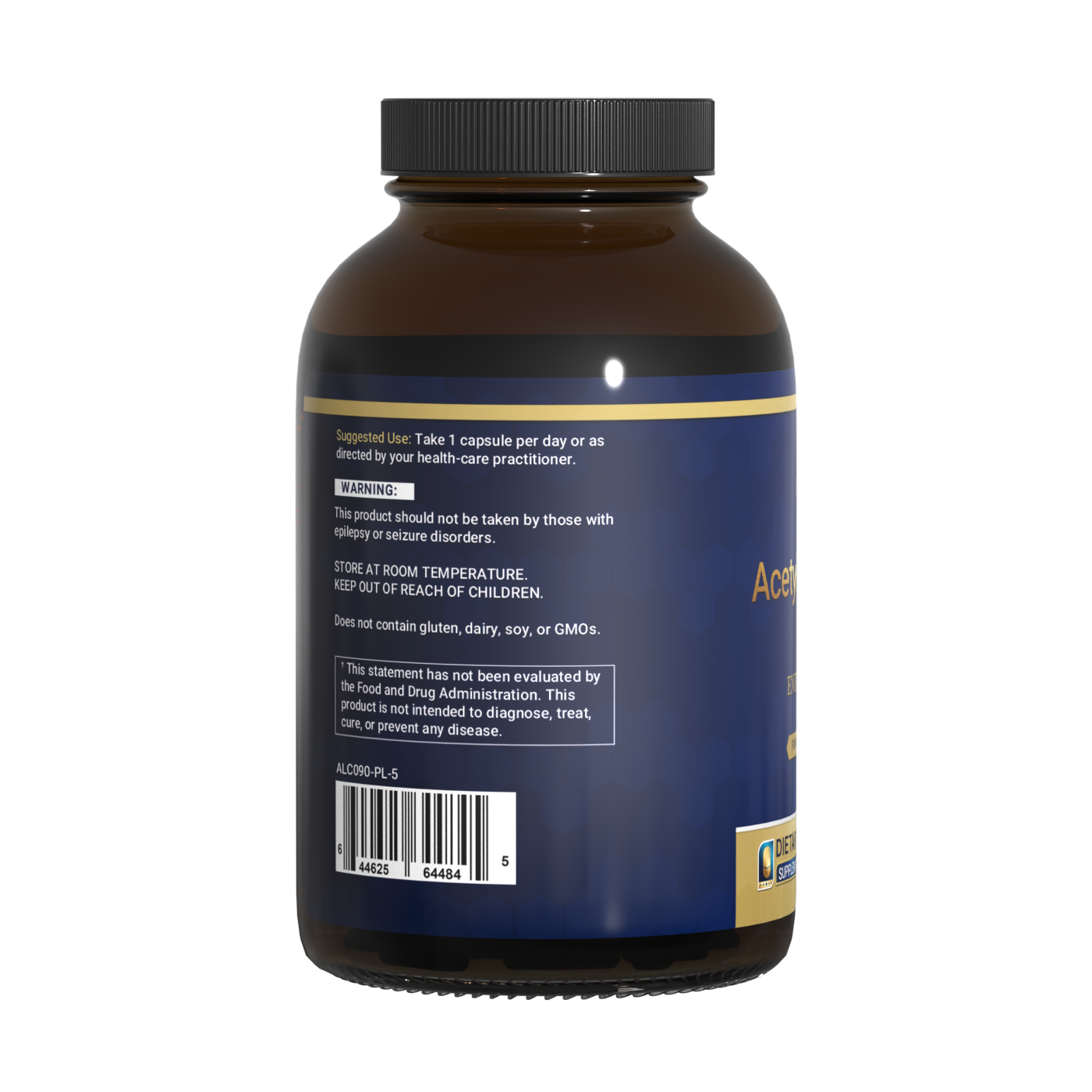 Acetyl-L-Carnitine - Healthy Brain and Cognition Support, 90 capsules