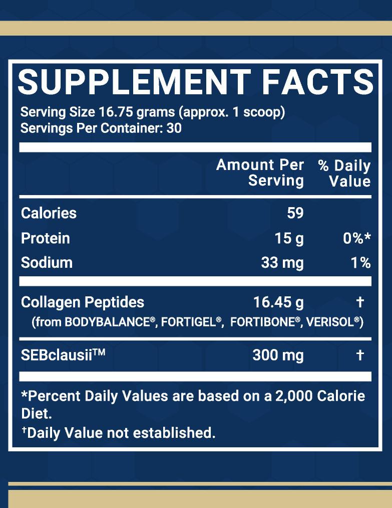 Multi Collagen Peptides Powder for Whole Body - 502.5g