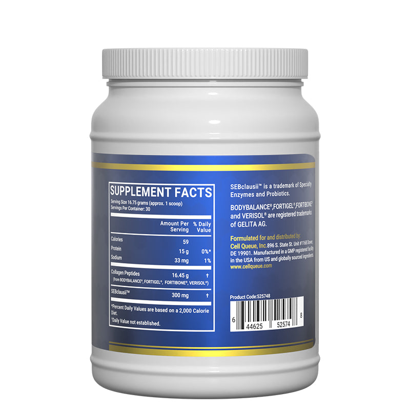 Multi Collagen Peptides Powder for Whole Body - 502.5g