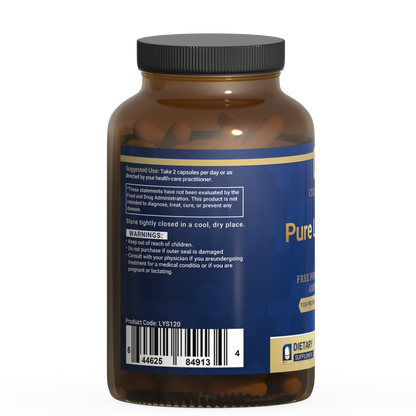 Pure L-Lysine1500 mg, High-Active Amino Acid