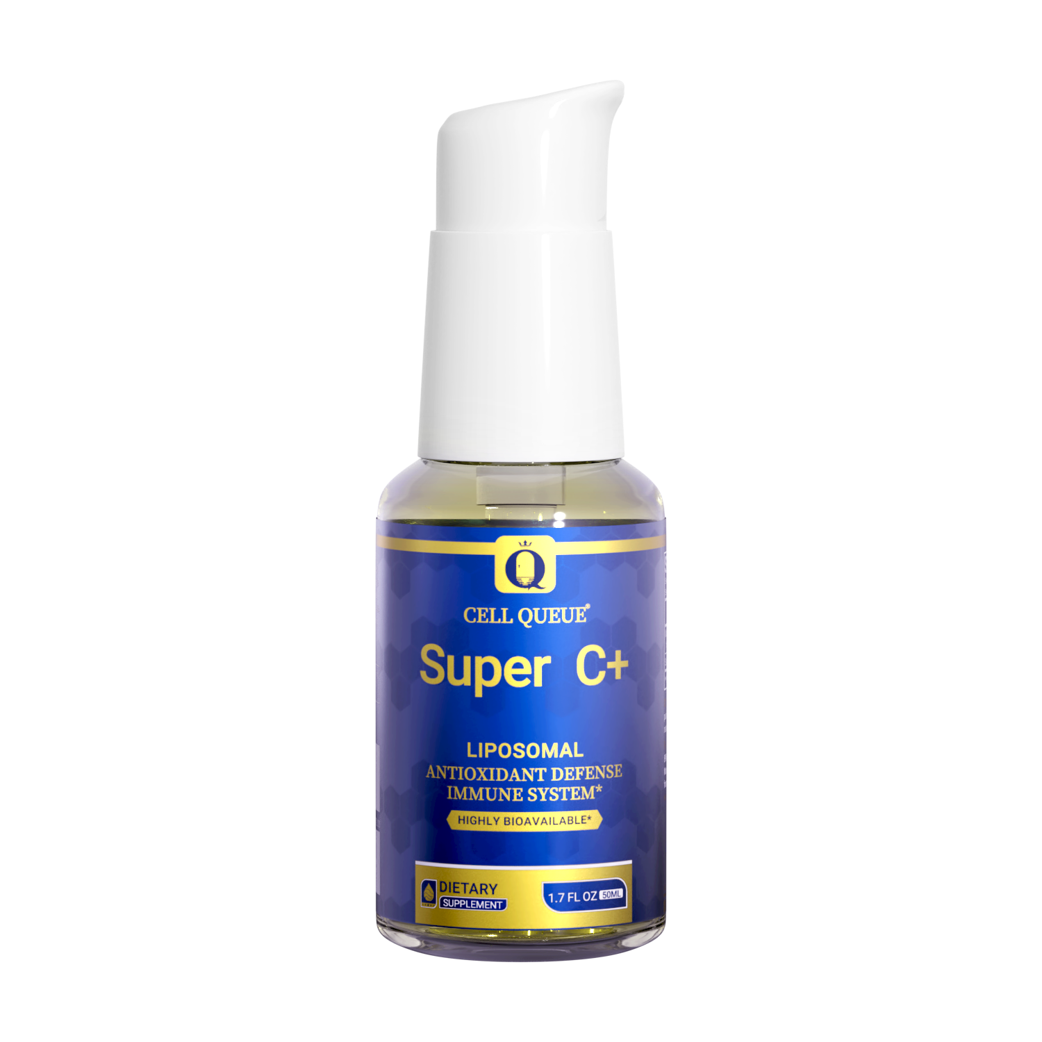 Super C+ Liposomal Vitamin C | High Absorption Immune Support & Anti-Aging   Cell Queue