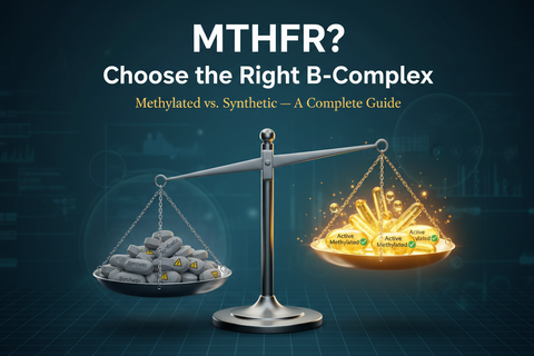 Methylated B-Complex vs. Synthetic B: A Guide for MTHFR Mutation Carriers