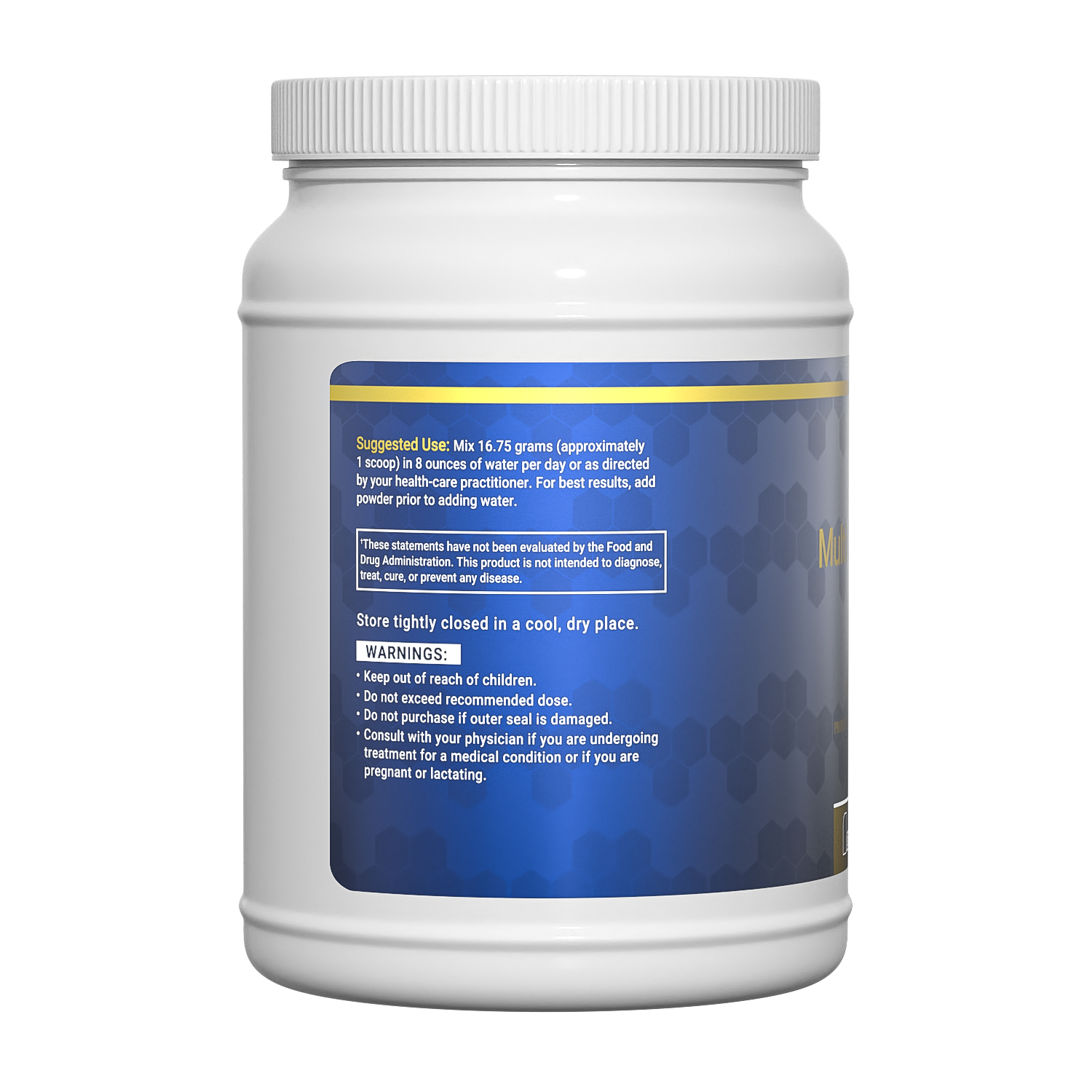 Multi collagen powder for joint support, hair growth and bone health
