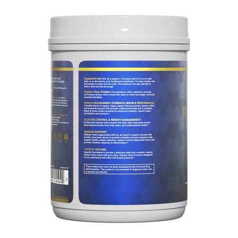 Organic Clean Protein - 480g