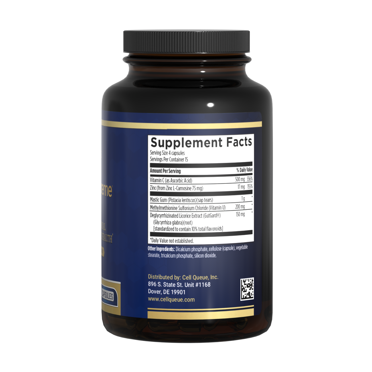 Gastro Supreme Gastric Health , Supports Mucosal Health & Microbial Balance, Occasional Bloating or Upset Stomach