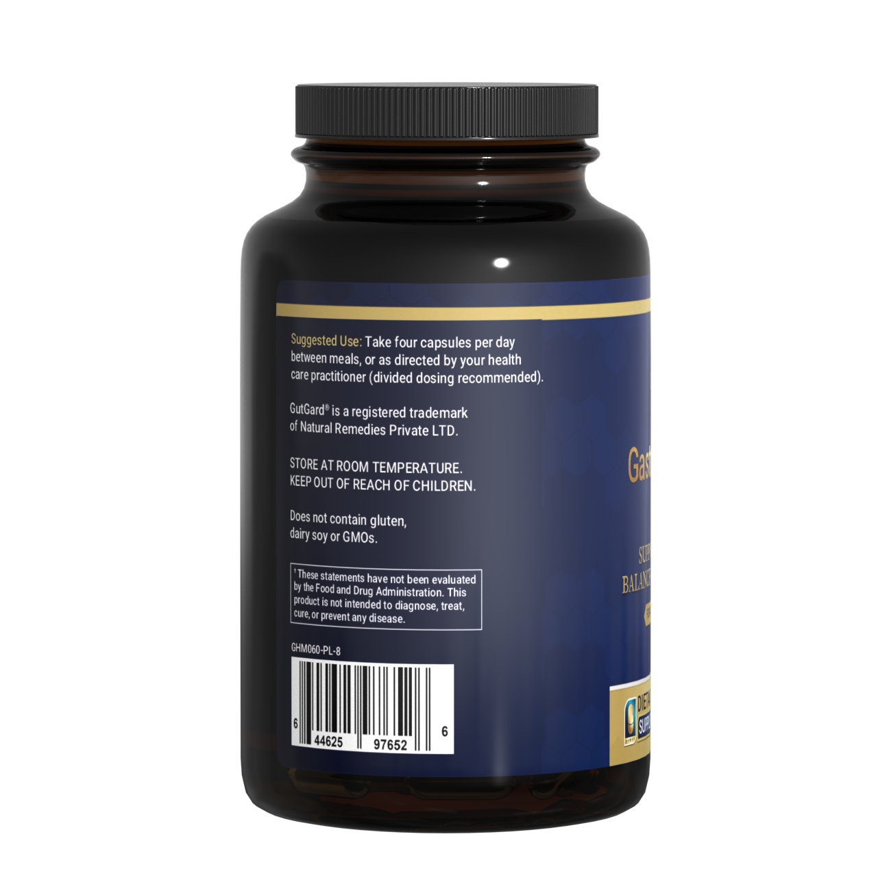 Gastro Supreme Gastric Health , Supports Mucosal Health & Microbial Balance, Occasional Bloating or Upset Stomach