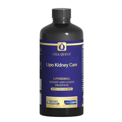 Lipo Kidney Care, Liposomal Kidney Cleanse & Lymphatic Drainage Supplements 3.38 FL OZ (100ML)