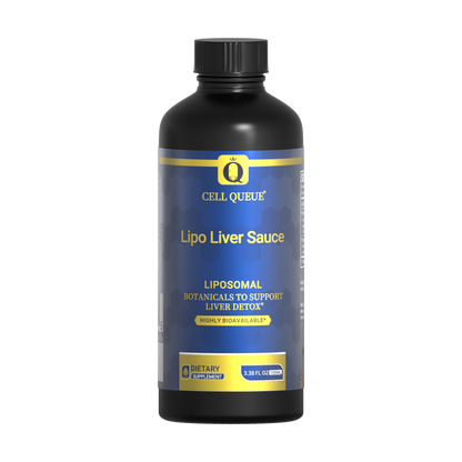 Lipo Liver Sauce, Liposomal Liver Detox & Cleanse Supplement, Supports Bile & Toxin Momentum (100 ml / 3.38 oz)