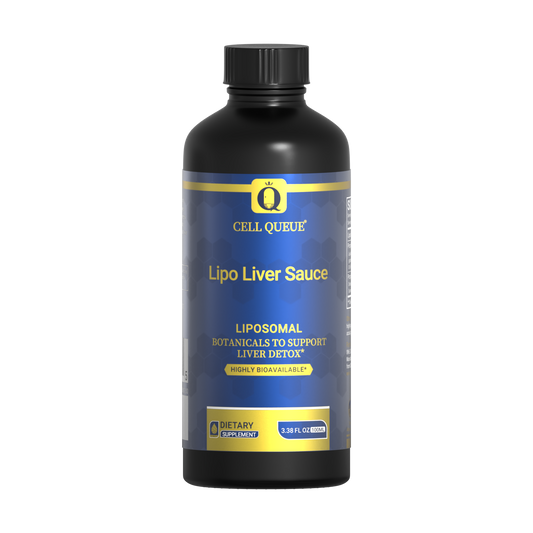 Lipo Liver Sauce, Liposomal Liver Detox & Cleanse Supplement, Supports Bile & Toxin Momentum (100 ml / 3.38 oz)