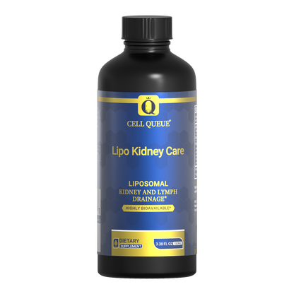 Lipo Kidney Care, Liposomal Kidney Cleanse & Lymphatic Drainage Supplements 3.38 FL OZ (100ML)