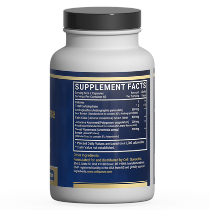 Phyto Defense Immune Supplement - Promotes Microbial Balance and  Spirochete Load，anti-inflammatory