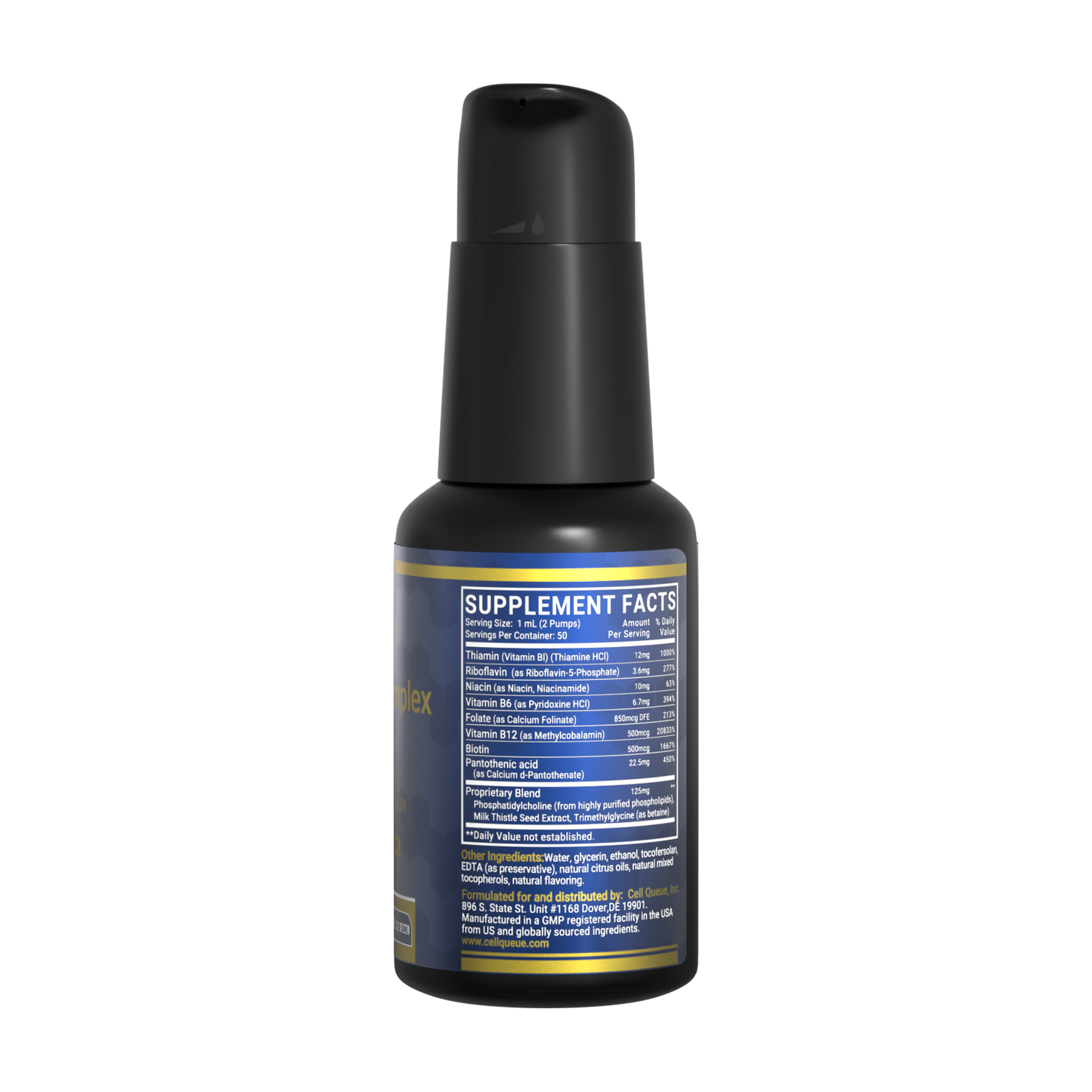 Super Liposomal B-Complex Methylated Liquid Vitamins