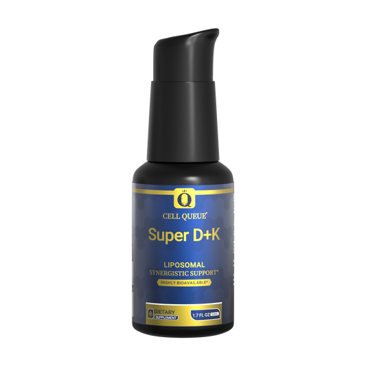 Super Liposomal Vitamin D3K2 MK7 5000IU, For Heart, Bone Health + Immune Support