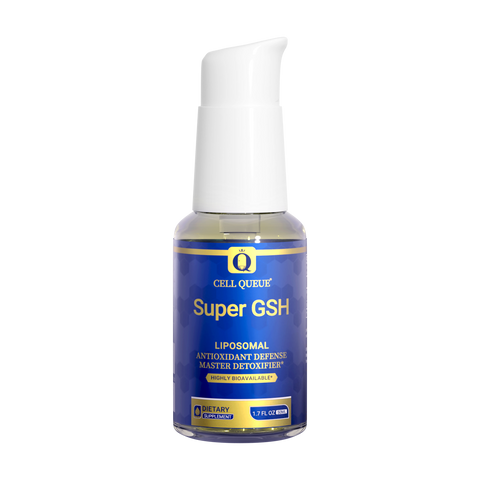 Super GSH Liposomal Glutathione | Liver Detox & Master Antioxidant Support Cell Queue Super GSH Liposomal Glutathione | Liver Detox & Master Antioxidant Support Cell Queue