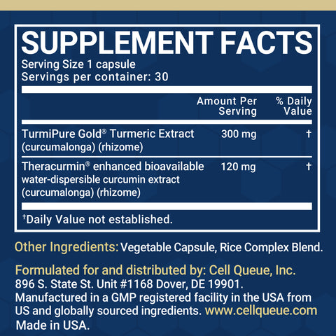 TurmiVital Elite, High Absorption Turmeric & Curcumin