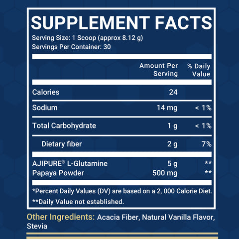 Gluta-Guard - Premium L-Glutamine Gut Health & Cellular Support